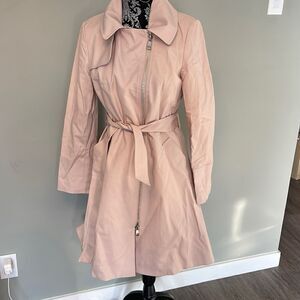 Karl Lagerfeld New Trench Coat Blush Pink